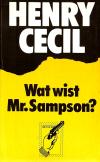 Wat wist Mr. Sampson?