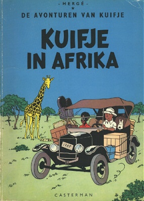 Kuifje in Afrika
