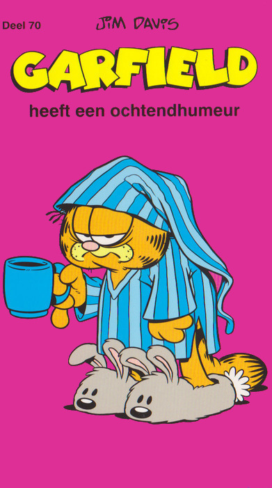 Garfield heeft een ochtendhumeur