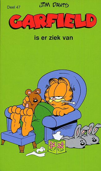 Garfield is er ziek van