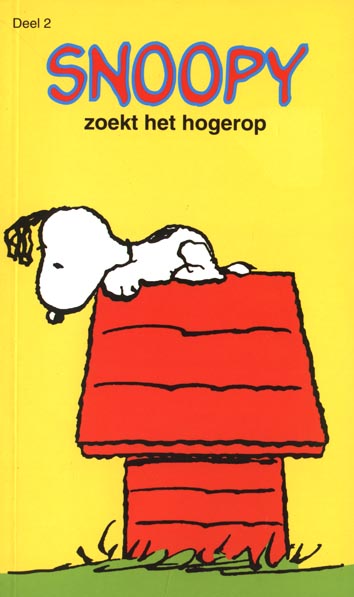 Snoopy zoekt het hogerop